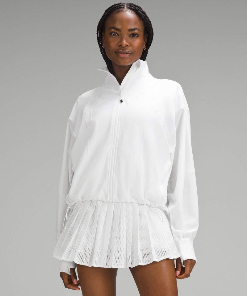 Lululemon Relaxed-Fit Luon Define Jacket Dam Vita Sverige | WAIGMK120