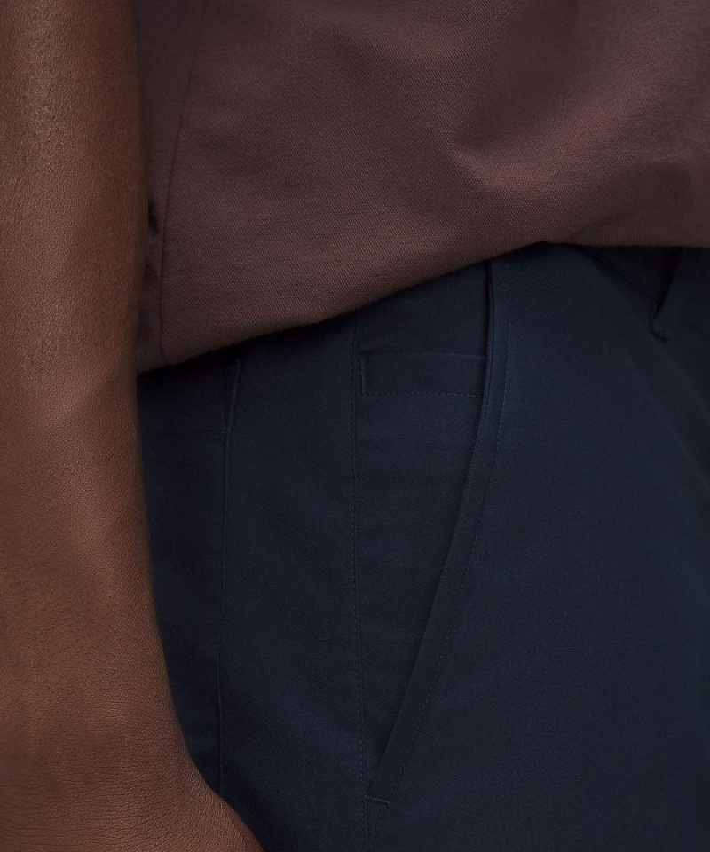 Lululemon Relaxed-Tapered Twill Byxor Herr Marinblå Sverige | ETHKRD839