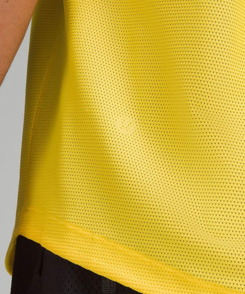 Lululemon Relaxed Jordan Clarkson Sport Linne Herr Gula Sverige | ZVKMWR418