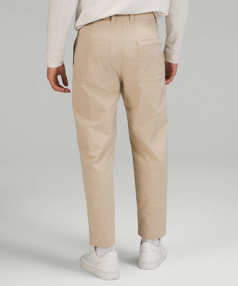 Lululemon Relaxed Tapered Byxor Herr Khaki Sverige | HEJADX138