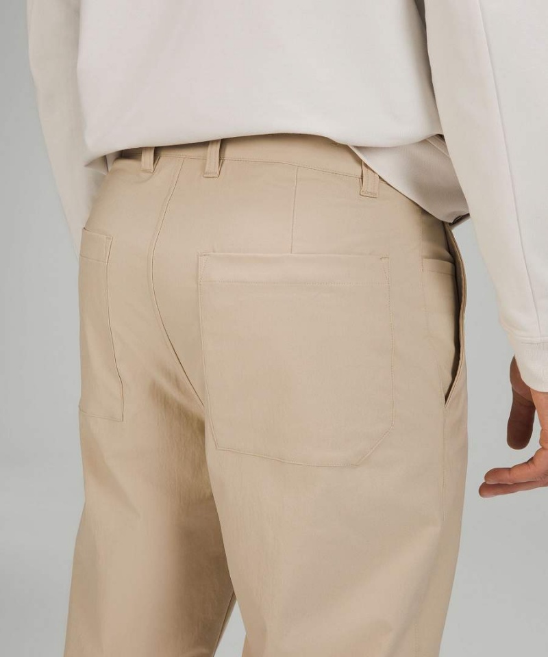 Lululemon Relaxed Tapered Byxor Herr Khaki Sverige | HEJADX138