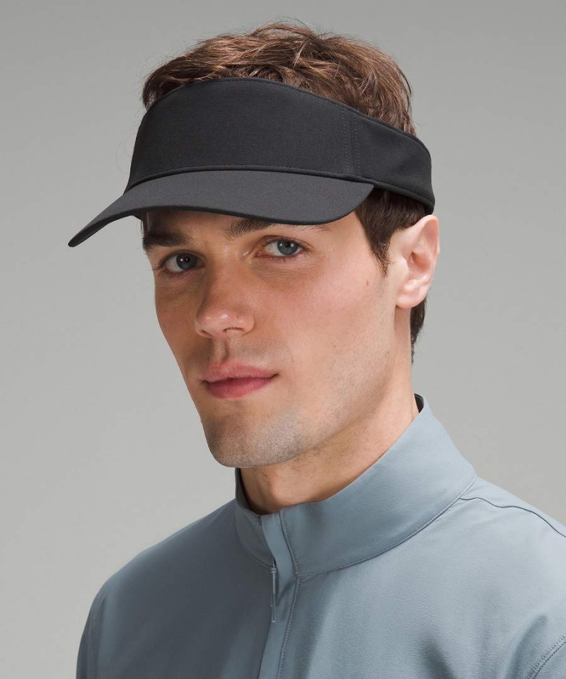 Lululemon Removable Sweatband All-Sport Visor Hatt Dam Svarta Sverige | BZHVRO087