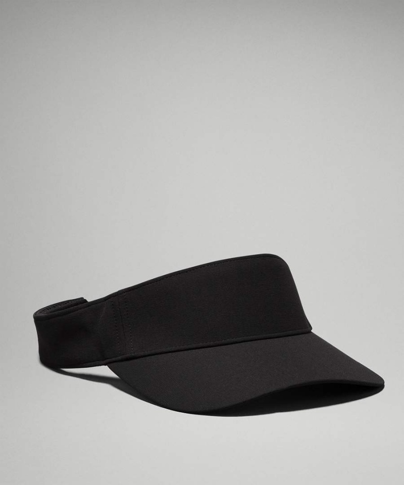 Lululemon Removable Sweatband All-Sport Visor Hatt Dam Svarta Sverige | BZHVRO087