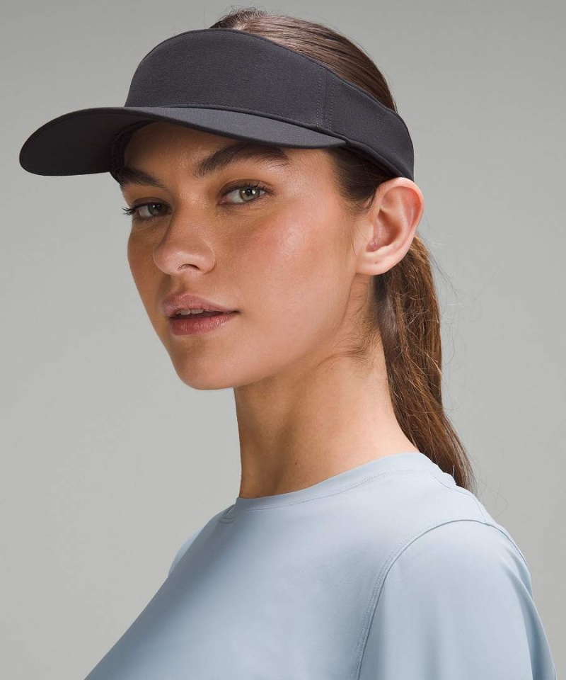Lululemon Removable Sweatband All-Sport Visor Hatt Herr Svarta Sverige | CQVJUL416