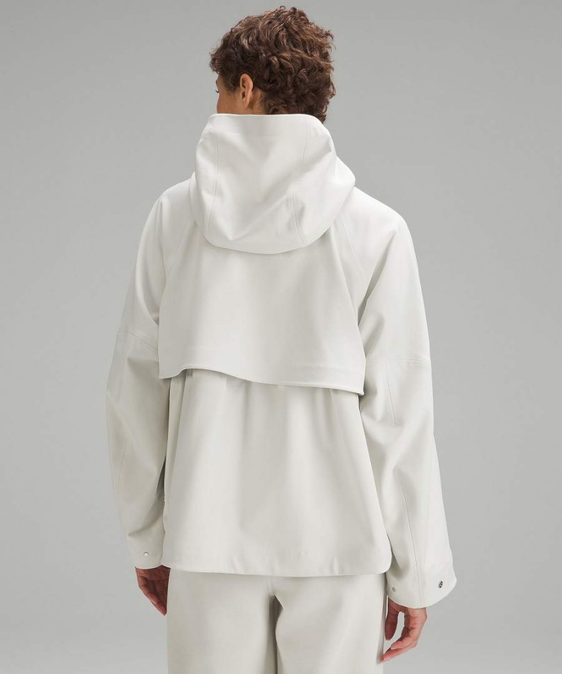 Lululemon RepelShell Cinch-Back Regnjackor Dam Beige Sverige | RZTANJ210