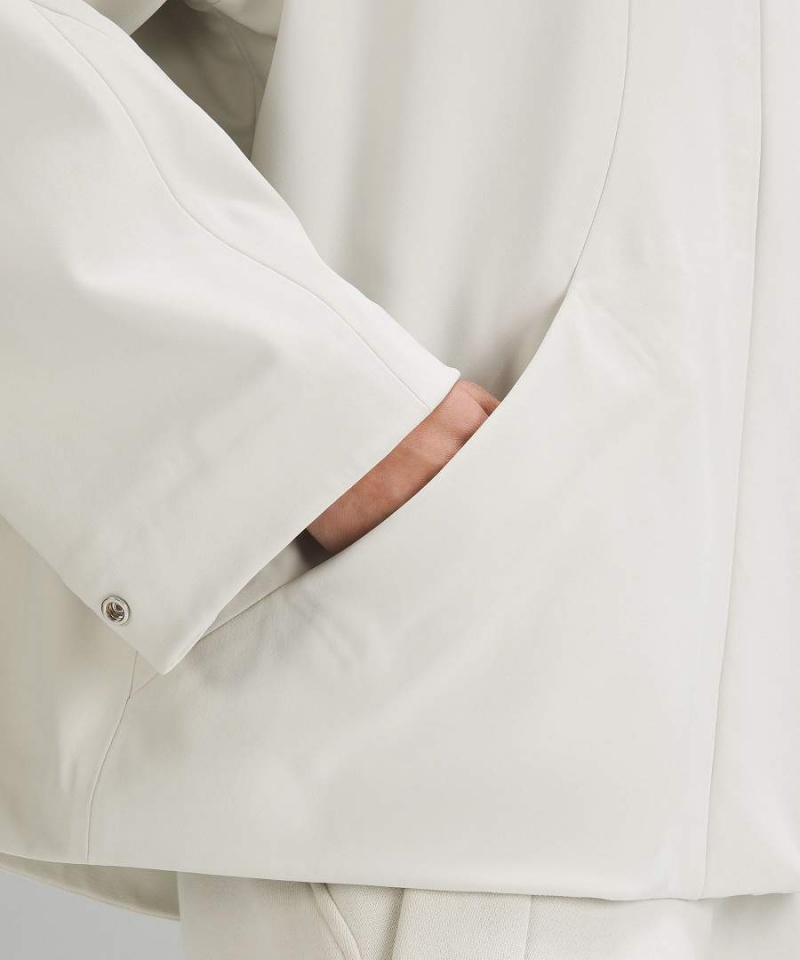 Lululemon RepelShell Cinch-Back Regnjackor Dam Beige Sverige | RZTANJ210