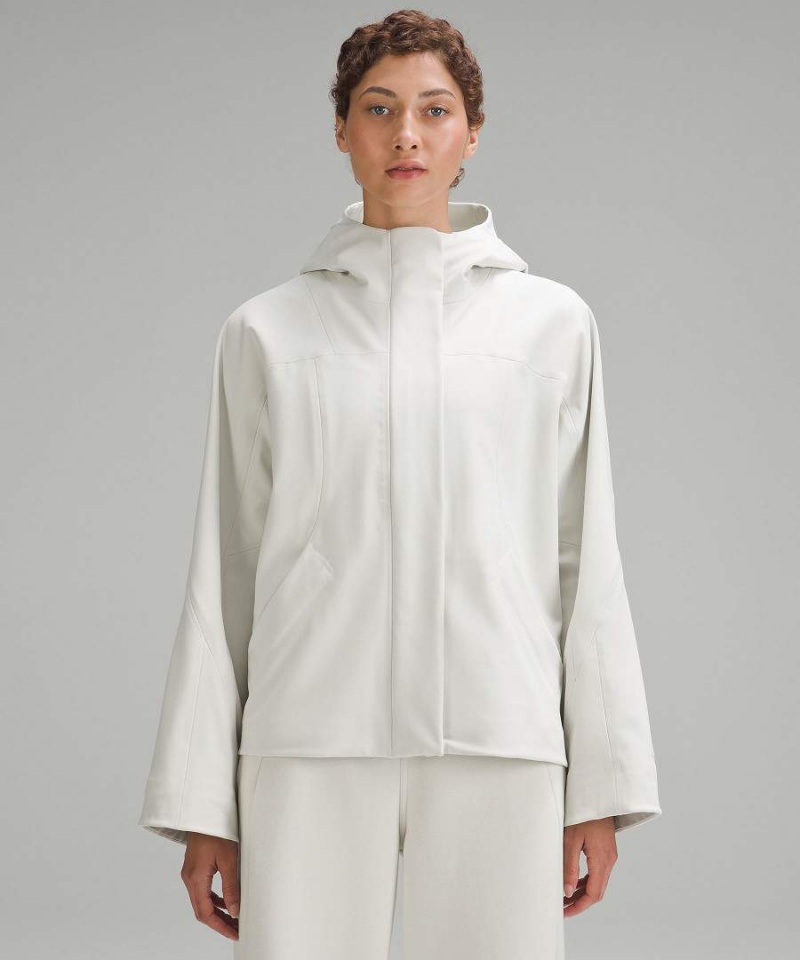 Lululemon RepelShell Cinch-Back Regnjackor Dam Beige Sverige | RZTANJ210