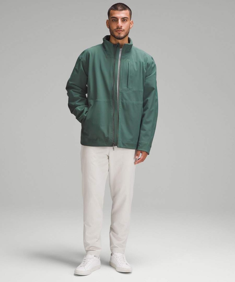 Lululemon RepelShell Relaxed-Fit Jackor Herr Mörkgröna Sverige | FAUMBS649