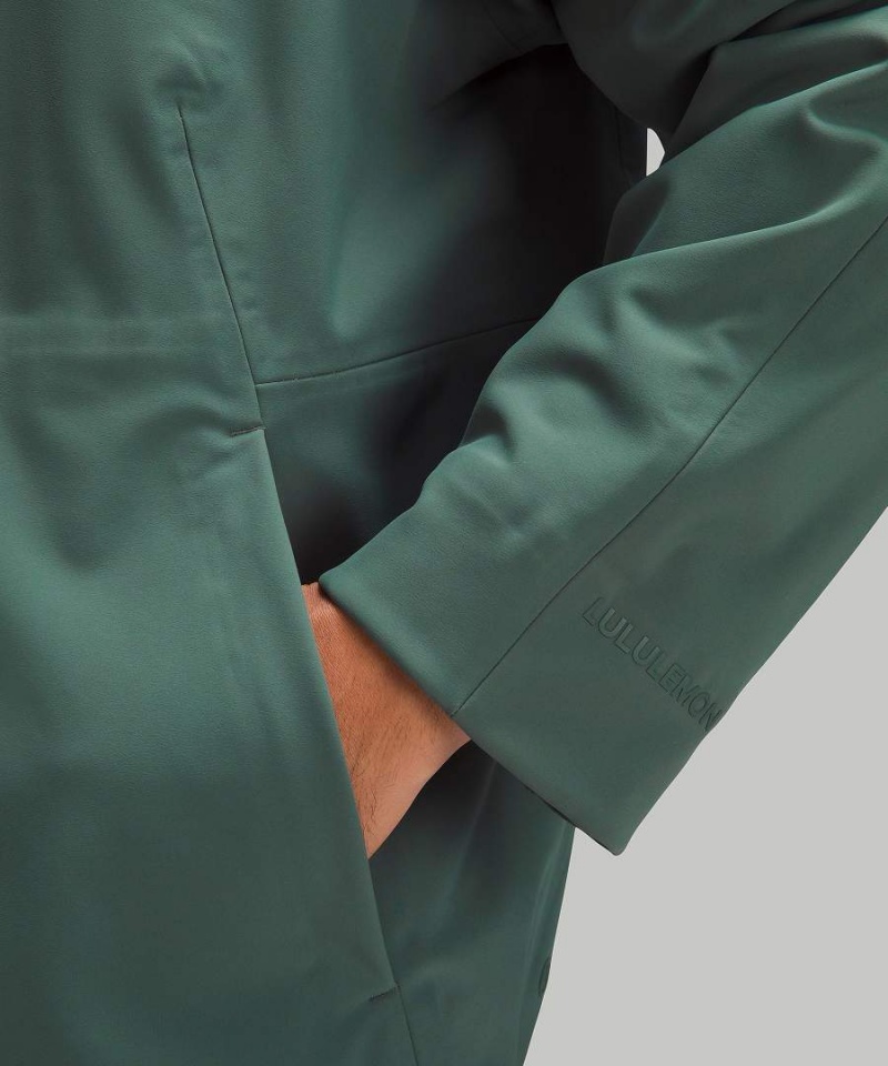 Lululemon RepelShell Relaxed-Fit Jackor Herr Mörkgröna Sverige | FAUMBS649