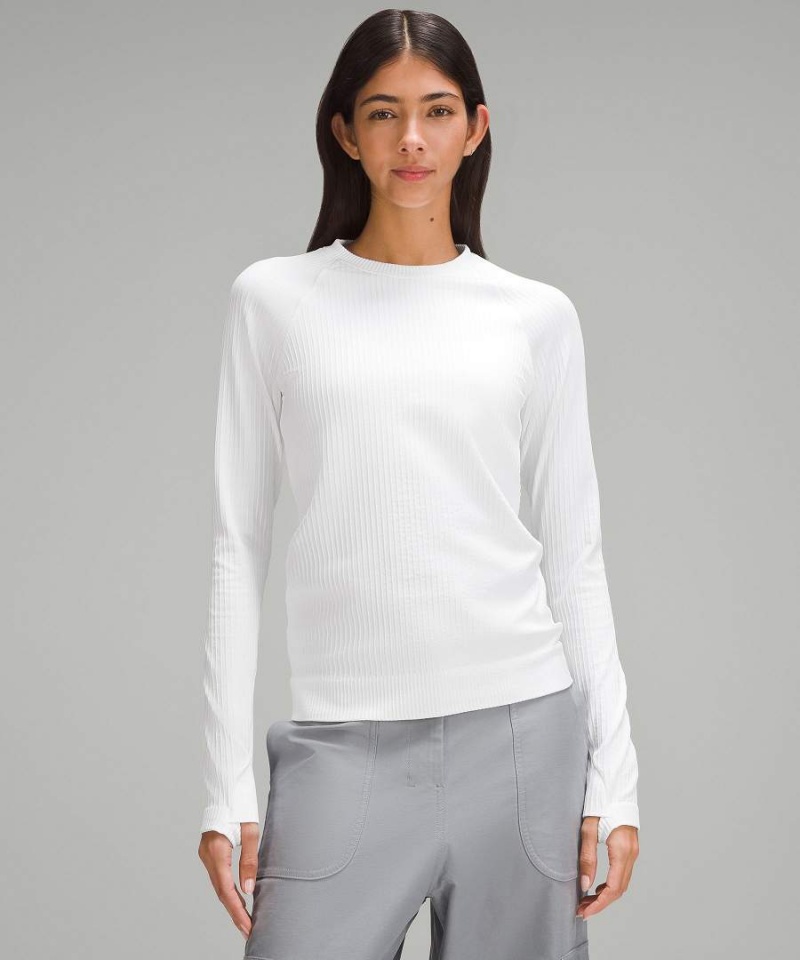 Lululemon Rest Less Pullover Dam Vita Vita Sverige | BCLJTQ301
