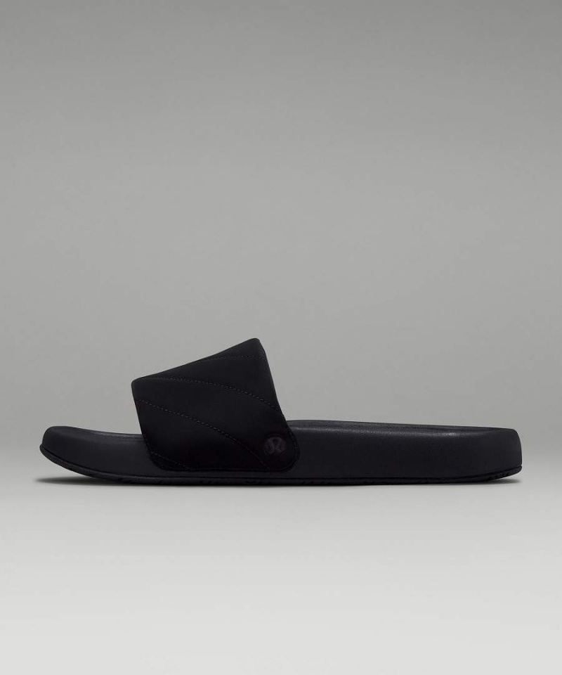 Lululemon Restfeel Quiltad Badtofflor Dam Svarta Svarta Svarta Sverige | KMFLGR526