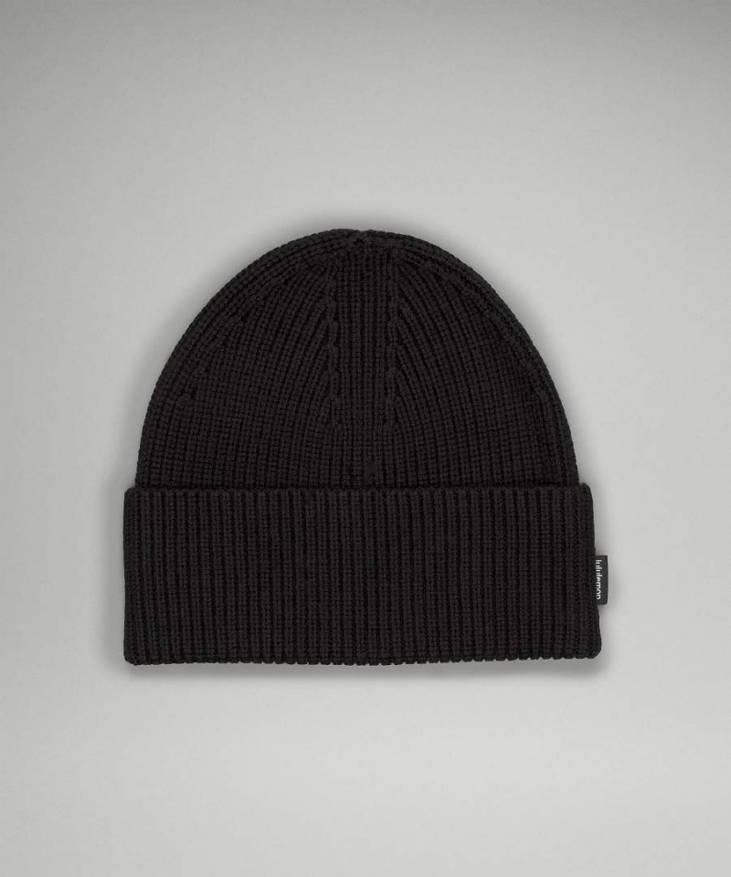 Lululemon Räfflad Merino Ull-Blend Knit Mössa Herr Bruna Sverige | MVXQTS062