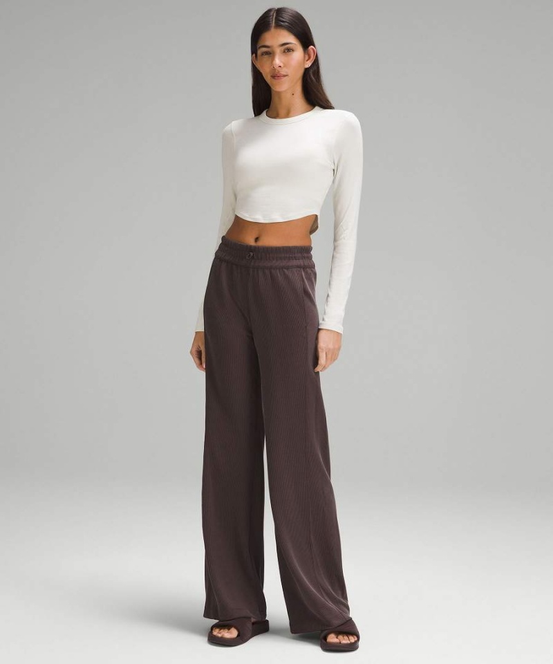 Lululemon Räfflad Softstreme Mid-Rise 32.5