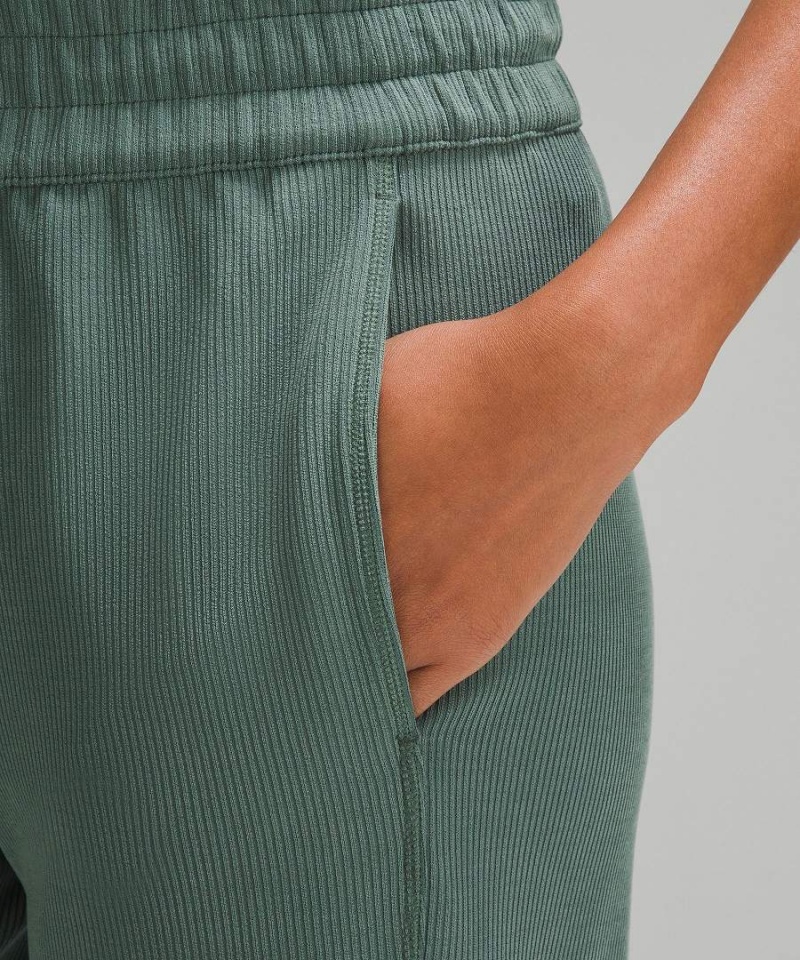 Lululemon Räfflad Softstreme Mid-Rise 32.5