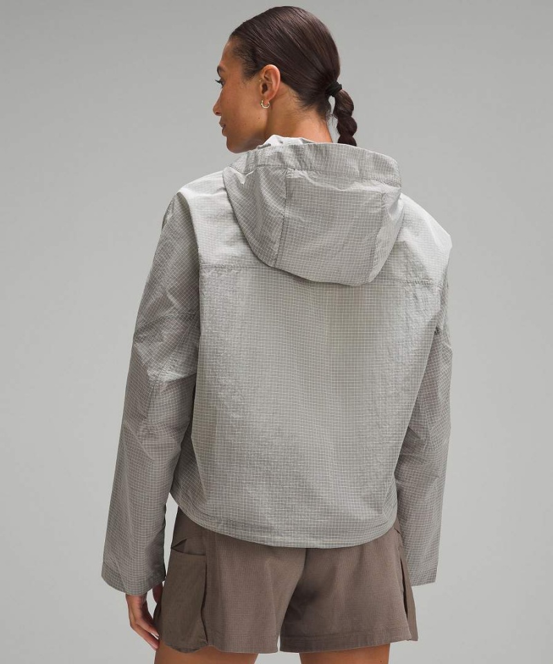Lululemon Ripstop Half-Zip Vandring Pullover Dam Vita Sverige | WUZDXF842