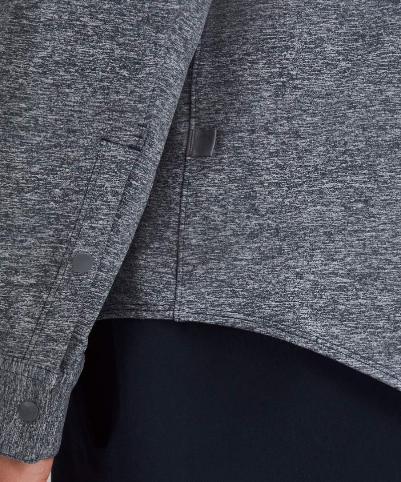 Lululemon Rulu Button-Up Skjorta Herr Marinblå Sverige | EYMRGU936