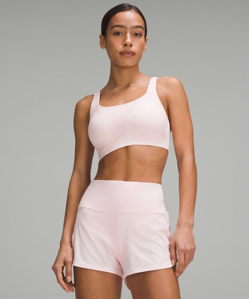 Lululemon Run Times Bra High Support, B–G Cups Sport BH Dam Ljusröda Sverige | IPJOQG897