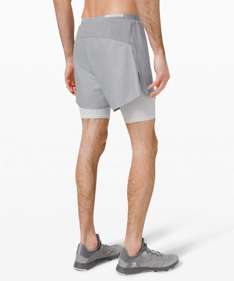Lululemon Run Town Shorts Herr Grå Sverige | OBJFCW695