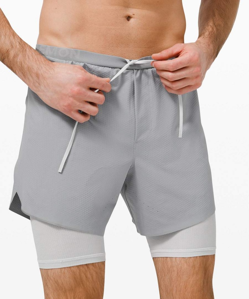 Lululemon Run Town Shorts Herr Grå Sverige | OBJFCW695