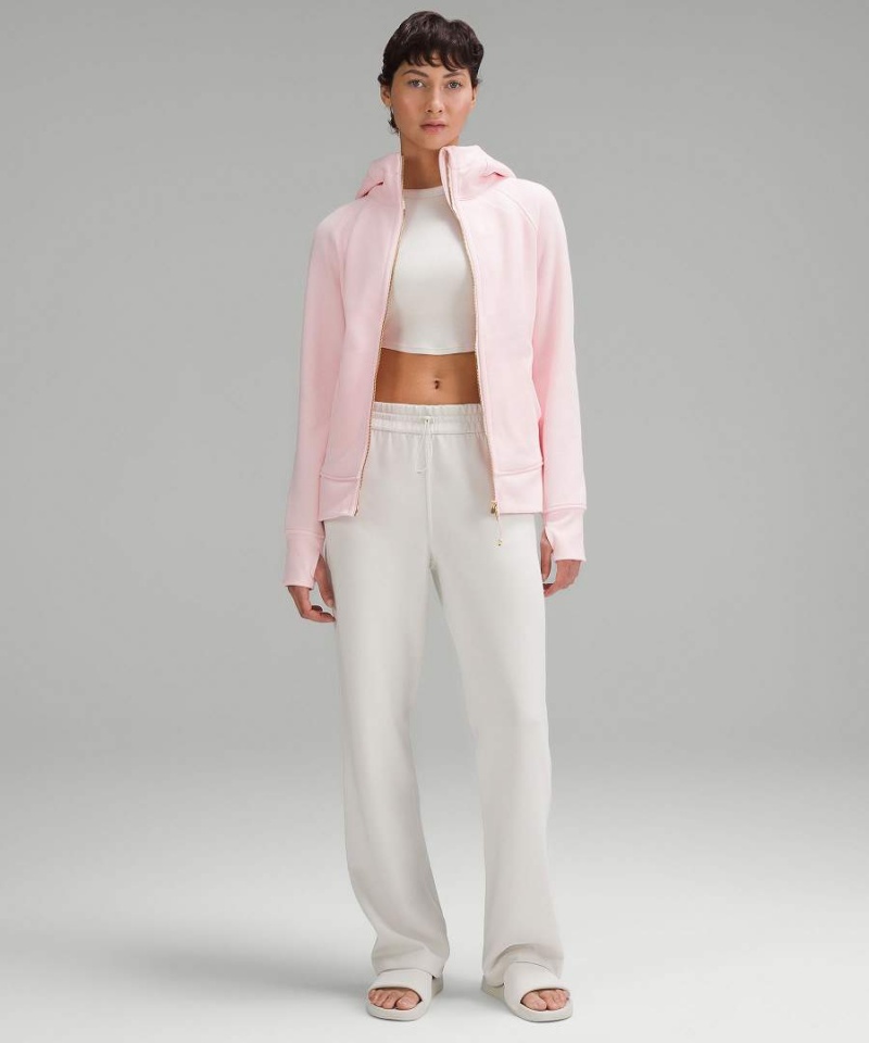 Lululemon Scuba Full-Zip Hoodie Dam Rosa Sverige | SWXZFH074