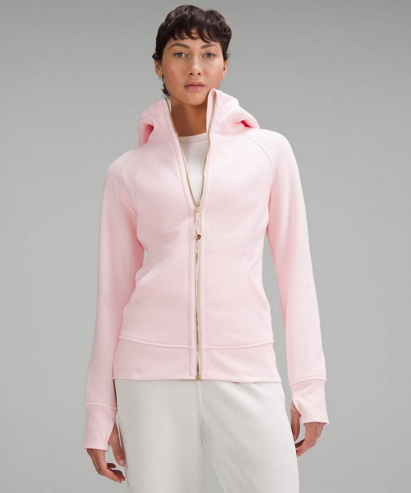 Lululemon Scuba Full-Zip Hoodie Dam Rosa Sverige | SWXZFH074