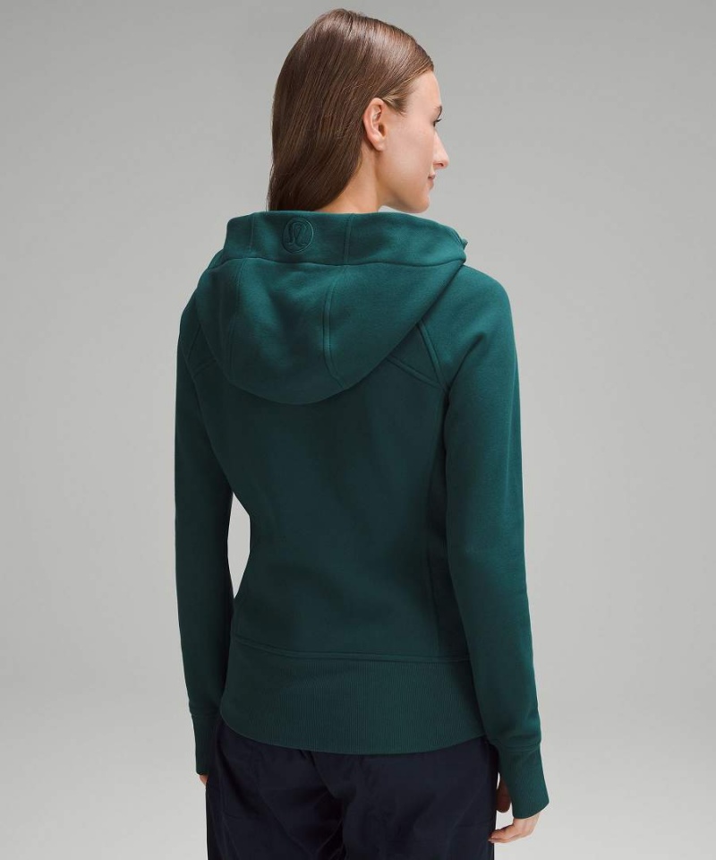 Lululemon Scuba Full-Zip Hoodie Dam Turkos Sverige | GICDSN780