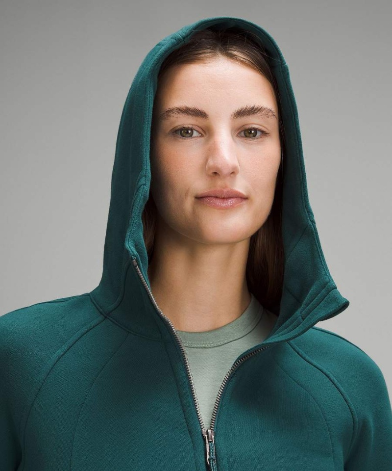 Lululemon Scuba Full-Zip Hoodie Dam Turkos Sverige | GICDSN780