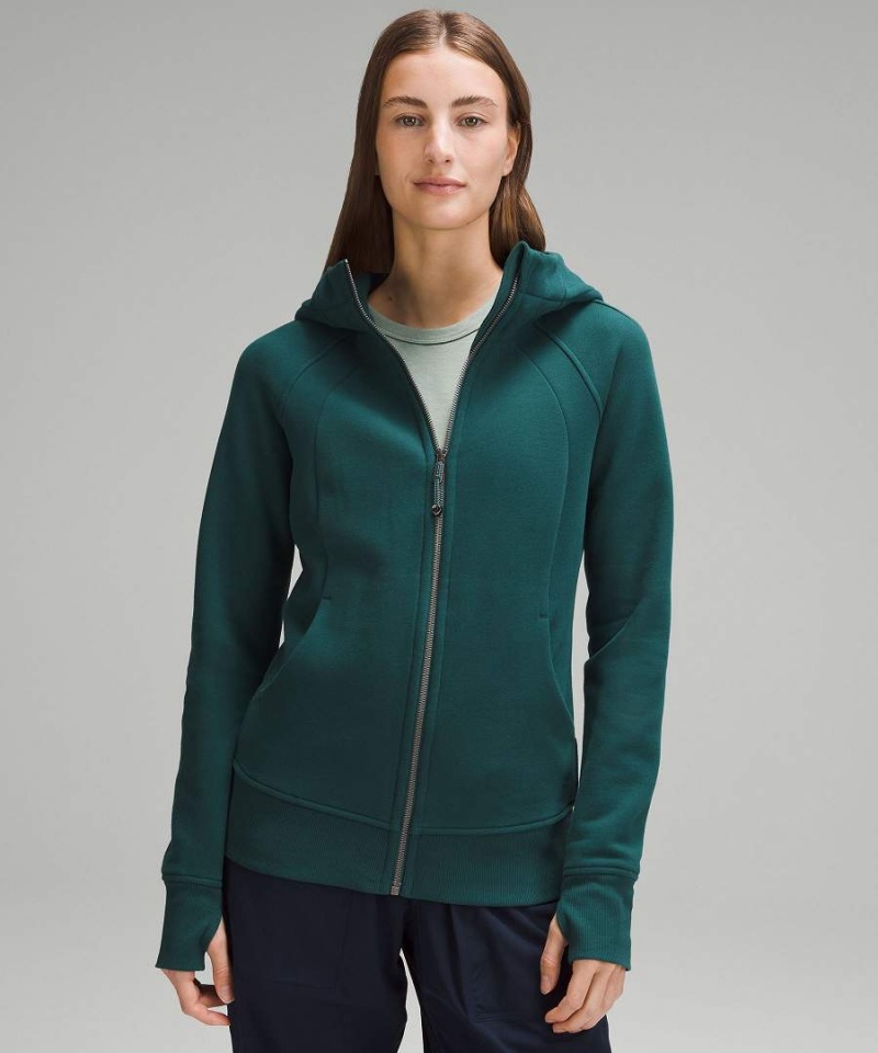 Lululemon Scuba Full-Zip Hoodie Dam Turkos Sverige | GICDSN780