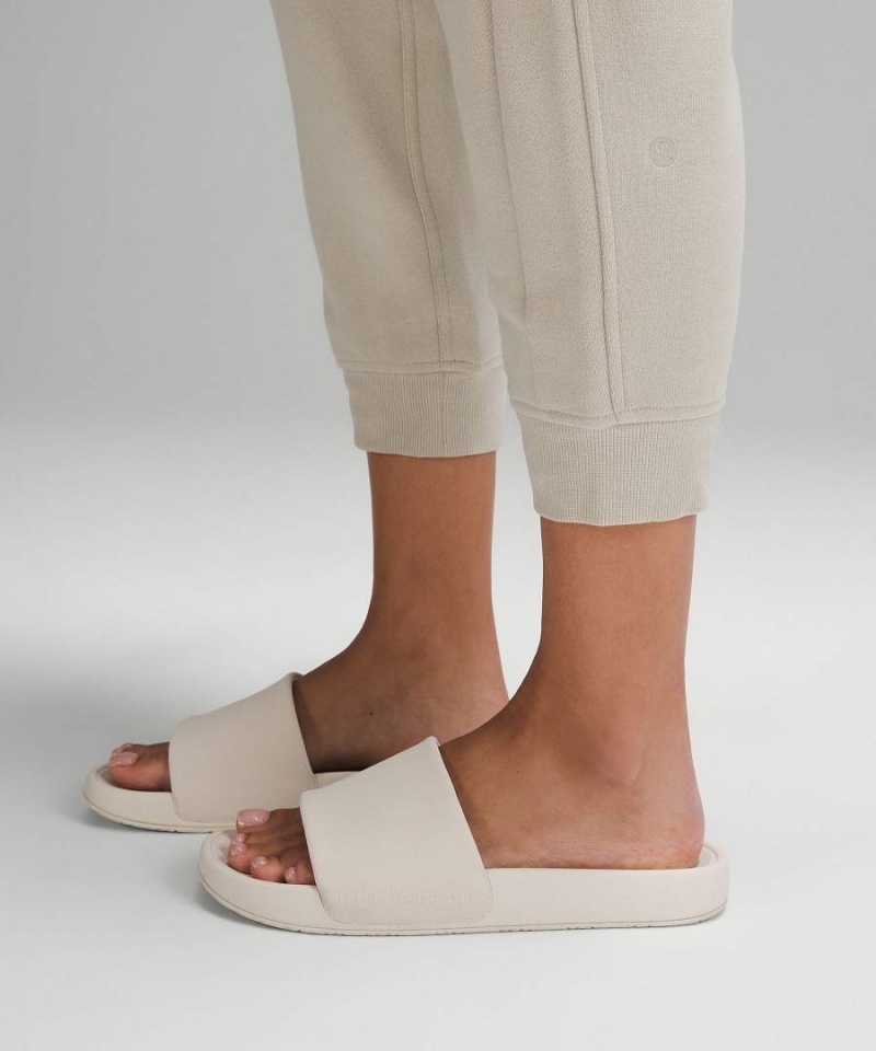 Lululemon Scuba High-Rise Cropped Joggingbyxor Dam Beige Sverige | TAFSHL165