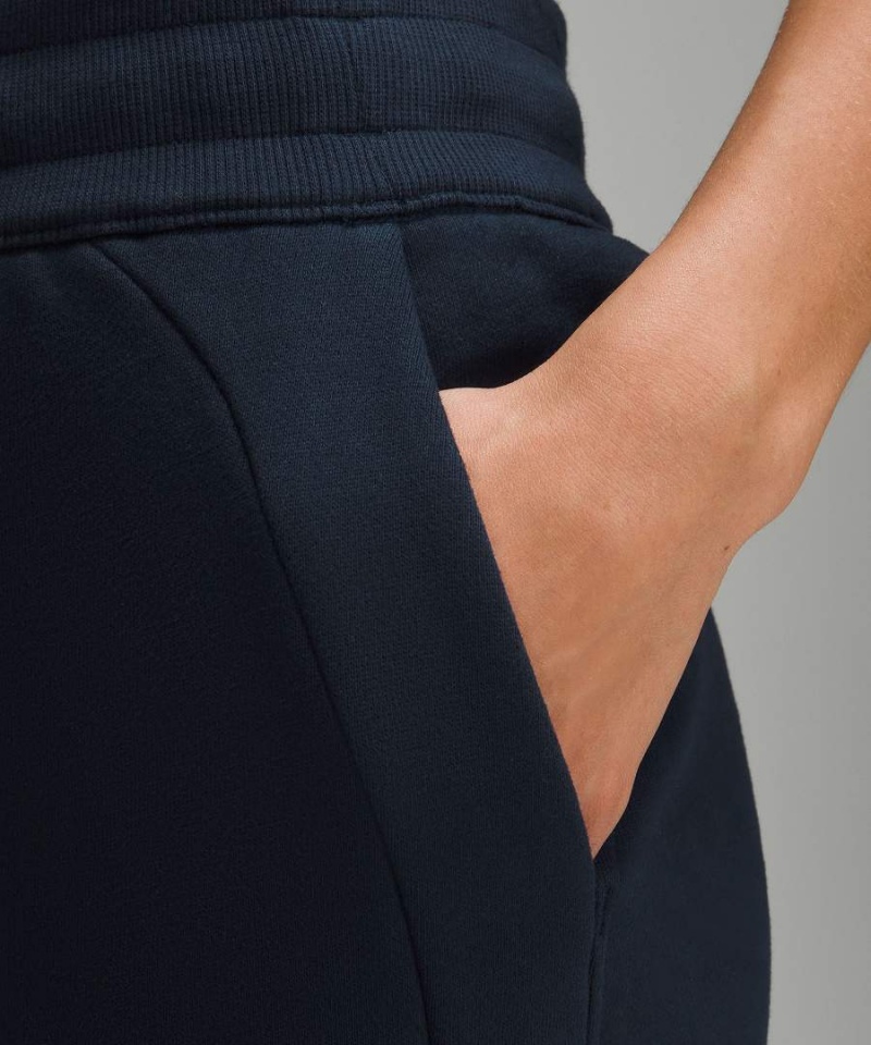 Lululemon Scuba High-Rise Relaxed Full Length Joggingbyxor Dam Marinblå Sverige | OEGAJY807