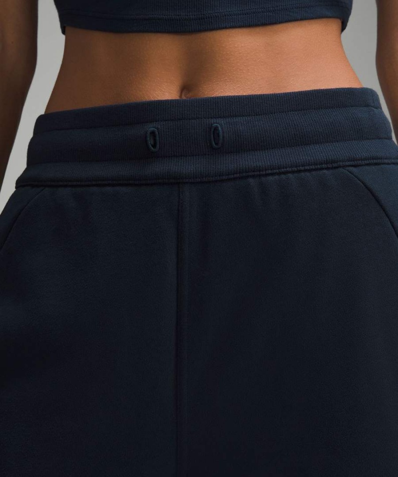 Lululemon Scuba High-Rise Relaxed Full Length Joggingbyxor Dam Marinblå Sverige | OEGAJY807