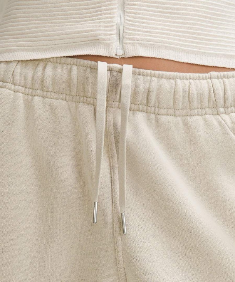 Lululemon Scuba Mid-Rise Oversized Regular Joggingbyxor Dam Beige Sverige | TGVALS617