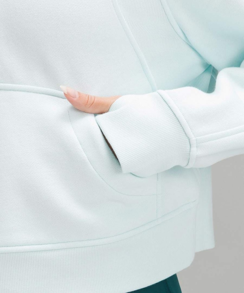 Lululemon Scuba Oversized Funnel-Neck Half Zip Tröjor Dam Blå Sverige | RHQOJP390