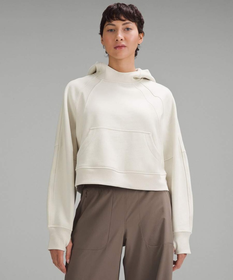 Lululemon Scuba Oversized Hoodie Dam Beige Sverige | ZAQERJ804