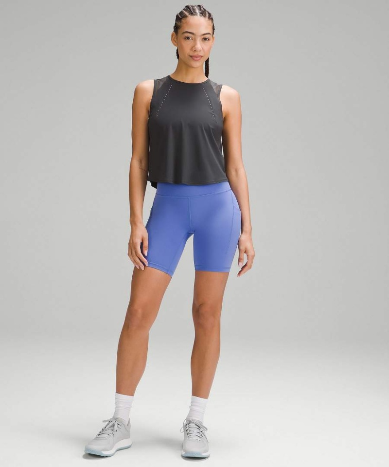 Lululemon Sculpt Cropped Linne Dam Mörkgrå Sverige | JPNDOX146