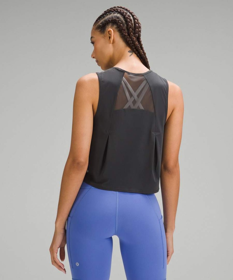 Lululemon Sculpt Cropped Linne Dam Mörkgrå Sverige | JPNDOX146