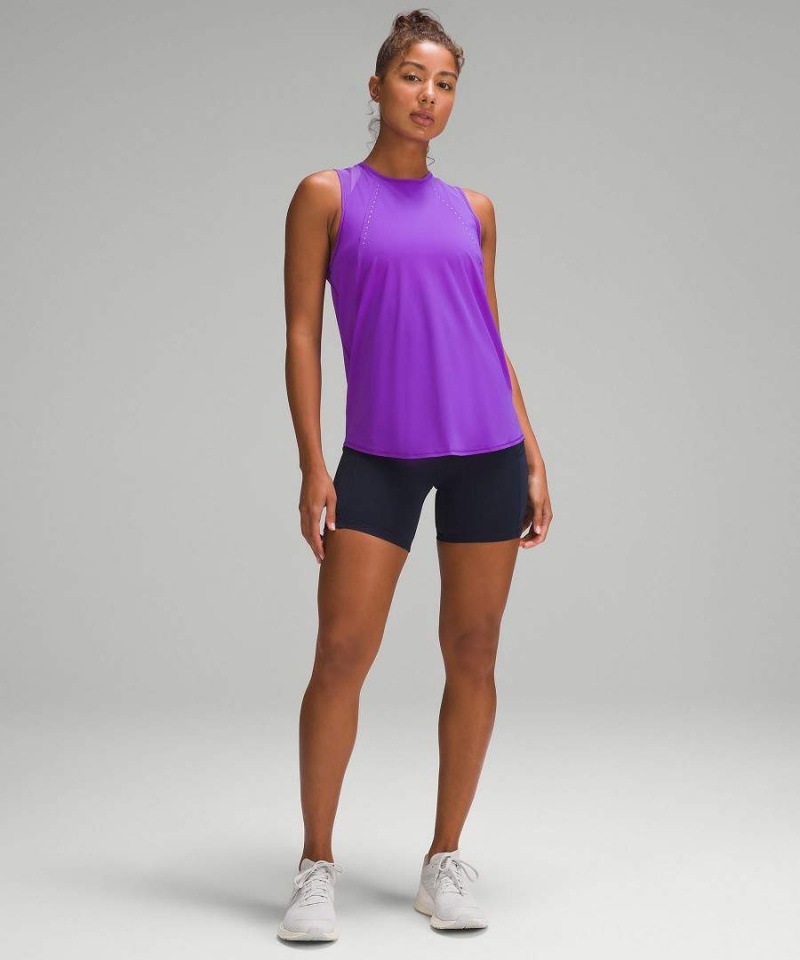Lululemon Sculpt Linne Dam Blå Sverige | UGJIRE574