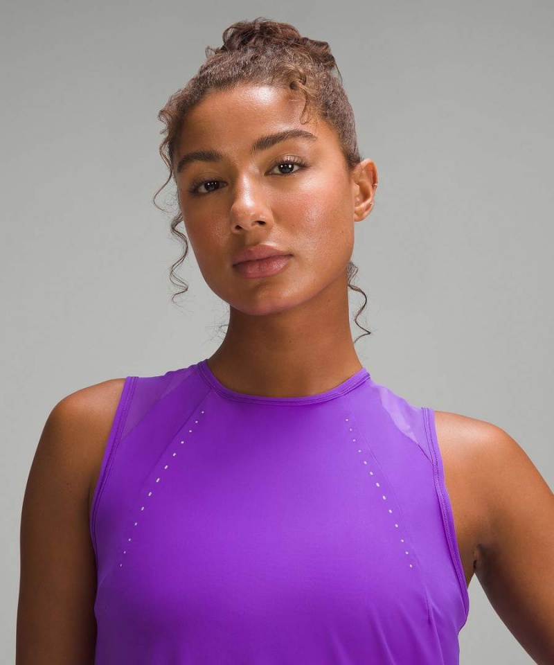 Lululemon Sculpt Linne Dam Blå Sverige | UGJIRE574