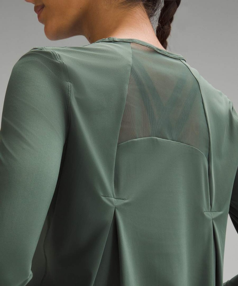Lululemon Sculpt Långärmad Tröja Dam Mörkgröna Sverige | FNLBCJ314