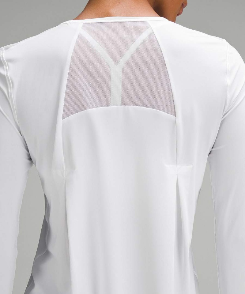 Lululemon Sculpt Långärmad Tröja Dam Vita Sverige | LBGEWN836
