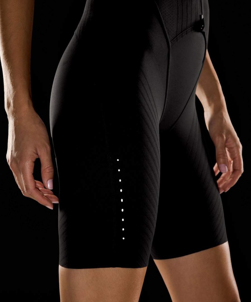 Lululemon SenseKnit Löpar One-Piece Body Dam Svarta Sverige | WQMLXU219