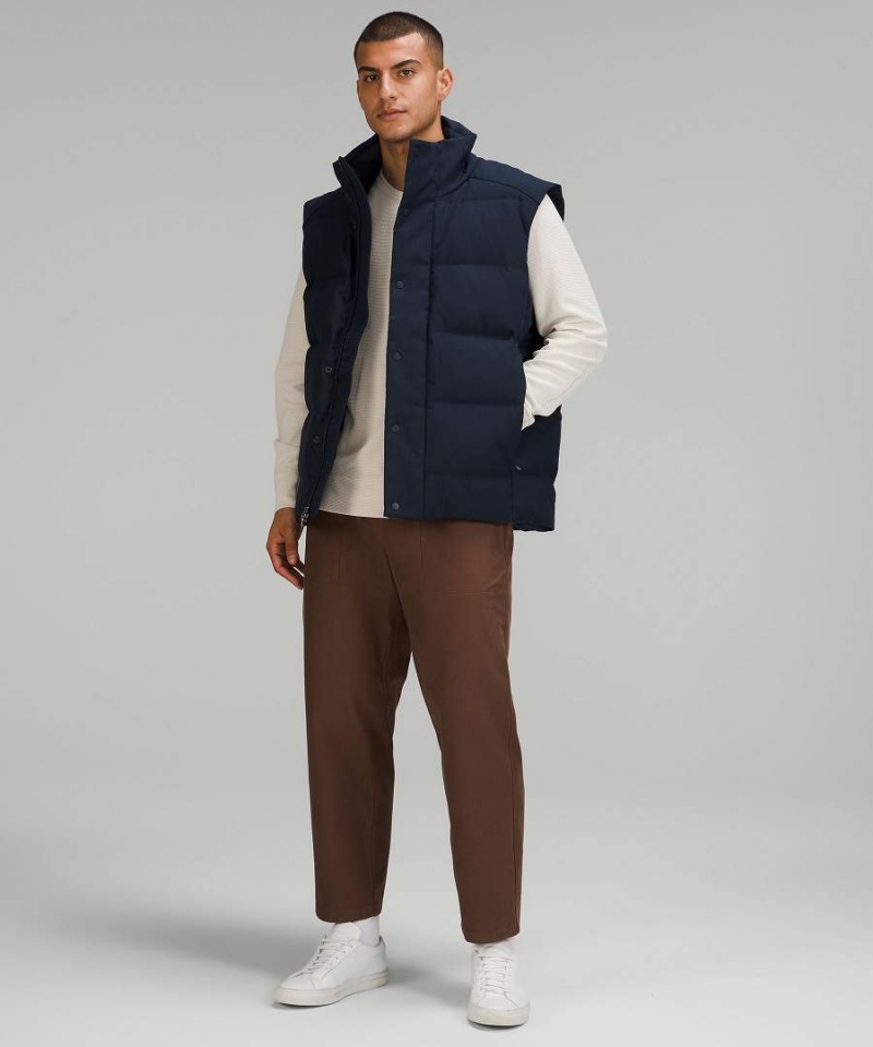 Lululemon Shift Stitch Crew Långärmad Tröja Herr Vita Sverige | IRBGUZ137