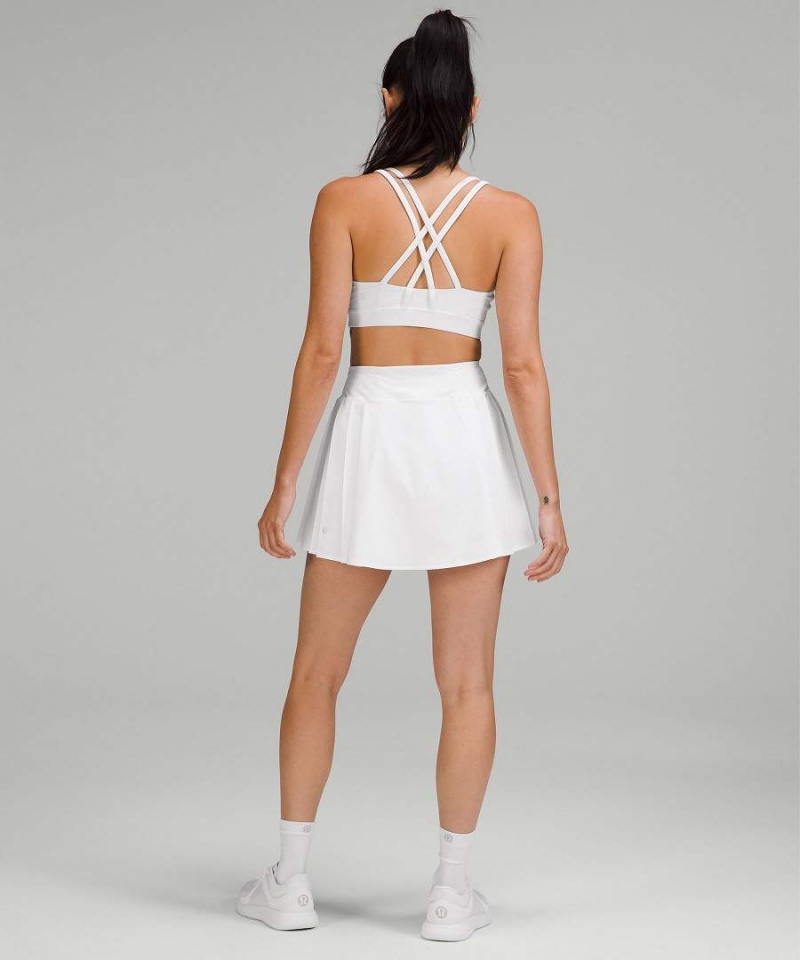 Lululemon Side-Pleat High-Rise Tennis Kjolar Dam Vita Sverige | GWSJTE014