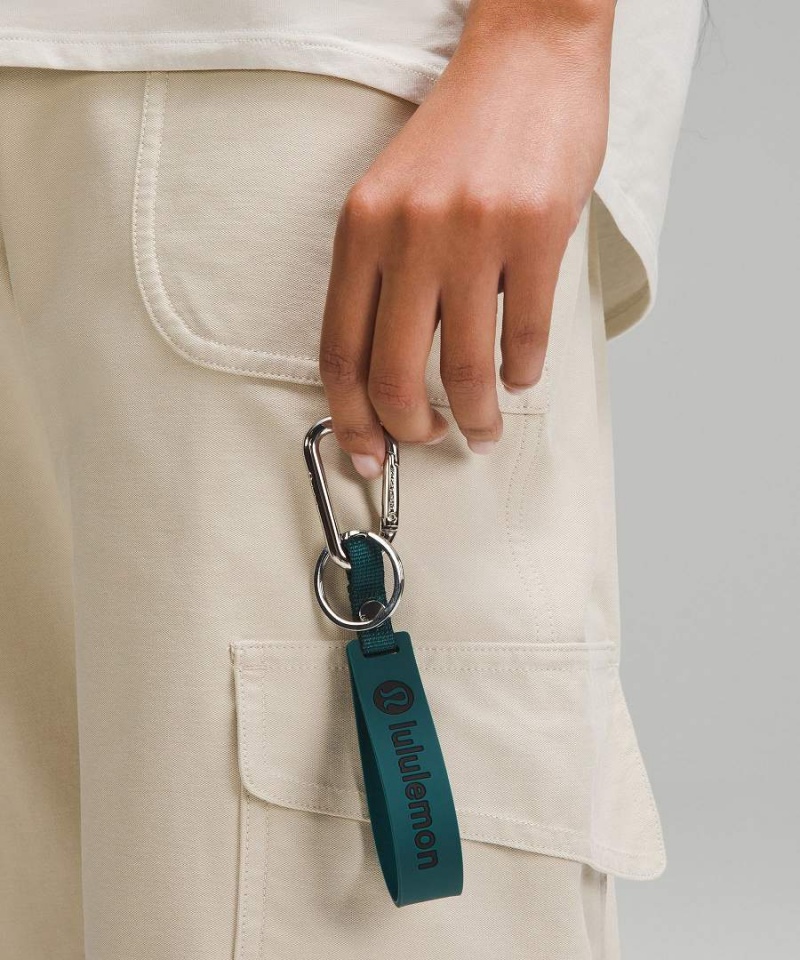 Lululemon Silikon Nyckelband Dam Grädde Vinröda Sverige | CVFMJE386