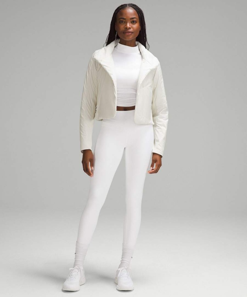 Lululemon Sleek City Jackor Dam Beige Sverige | RXKVGJ284