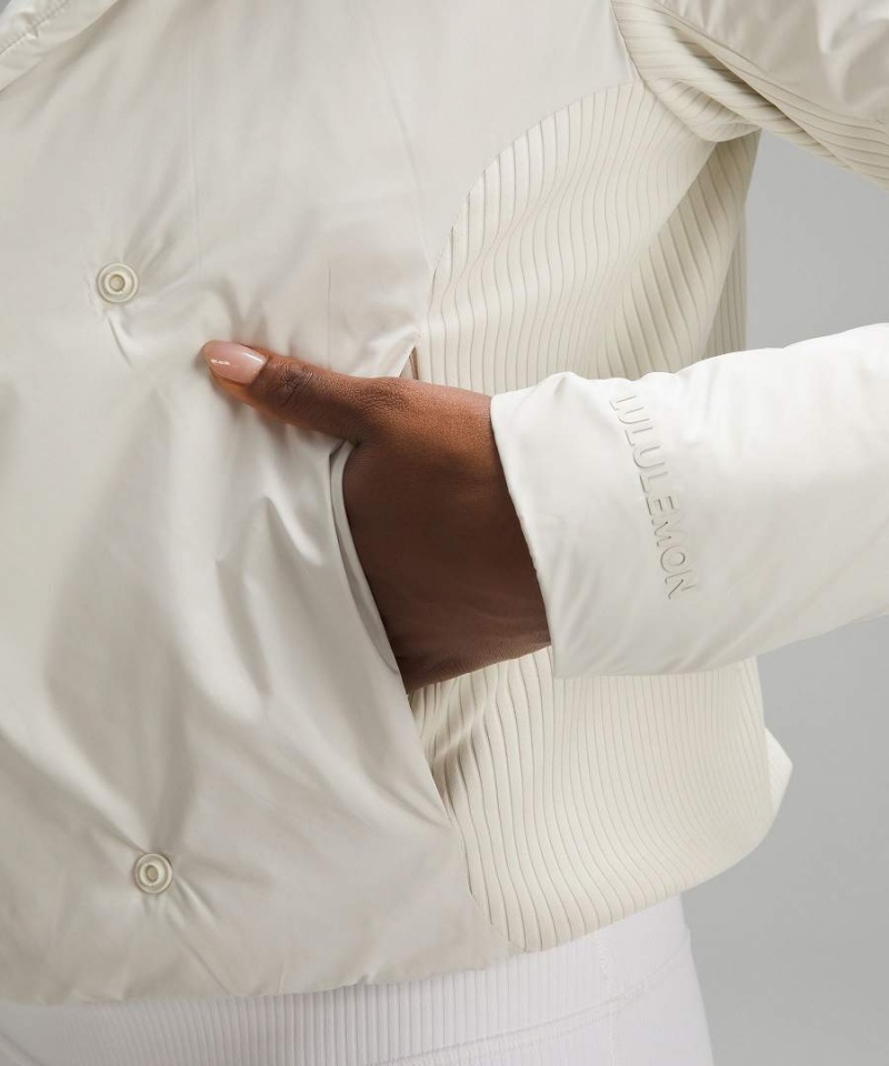 Lululemon Sleek City Jackor Dam Beige Sverige | RXKVGJ284