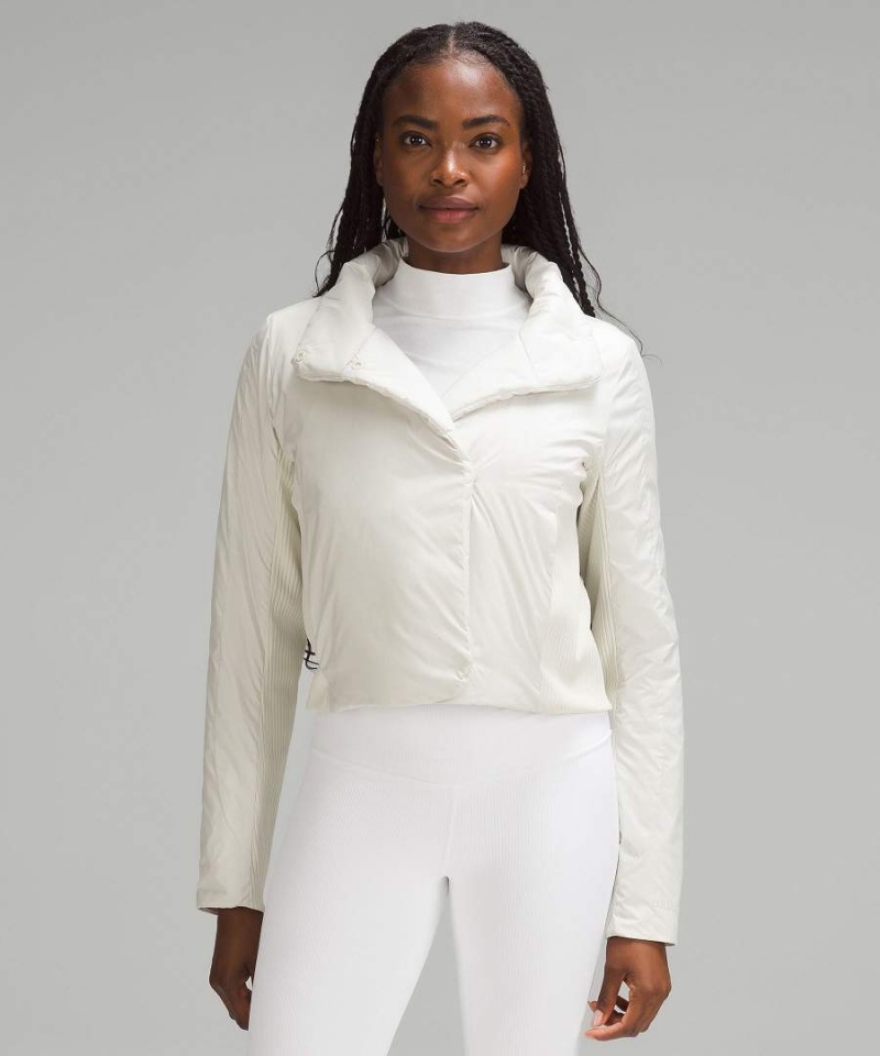 Lululemon Sleek City Jackor Dam Beige Sverige | RXKVGJ284