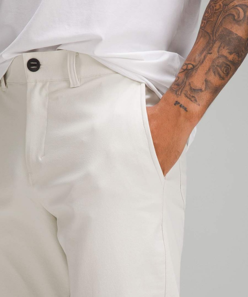 Lululemon Slim-Tapered Heavy Twill Byxor Herr Beige Sverige | DUOMLI152