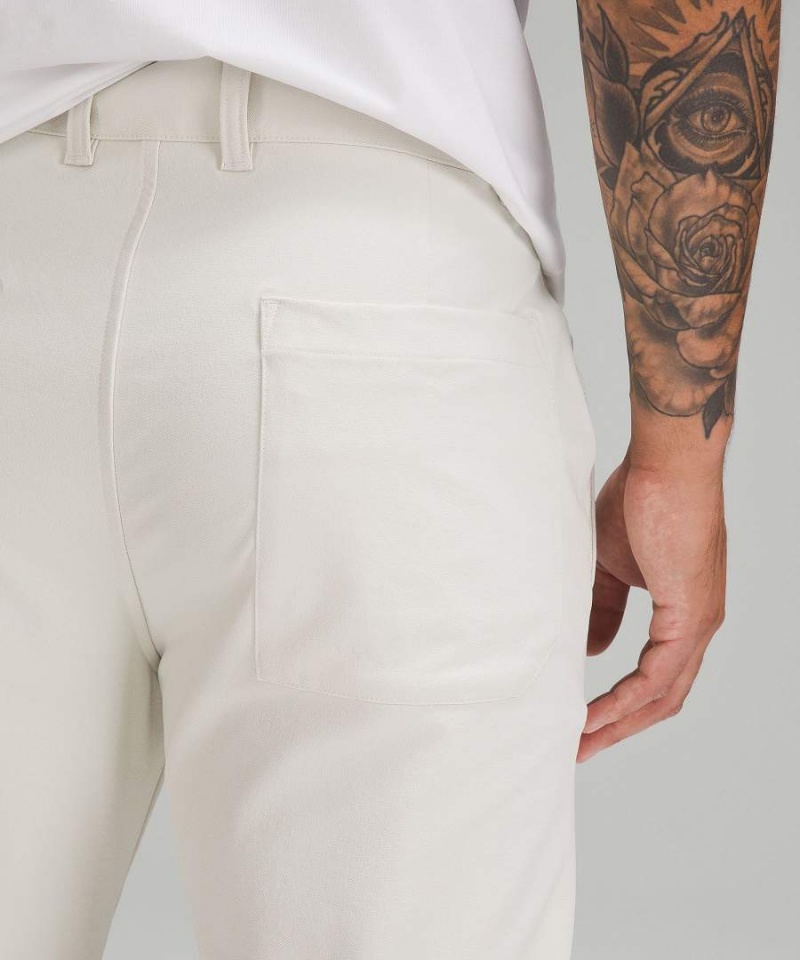 Lululemon Slim-Tapered Heavy Twill Byxor Herr Beige Sverige | DUOMLI152
