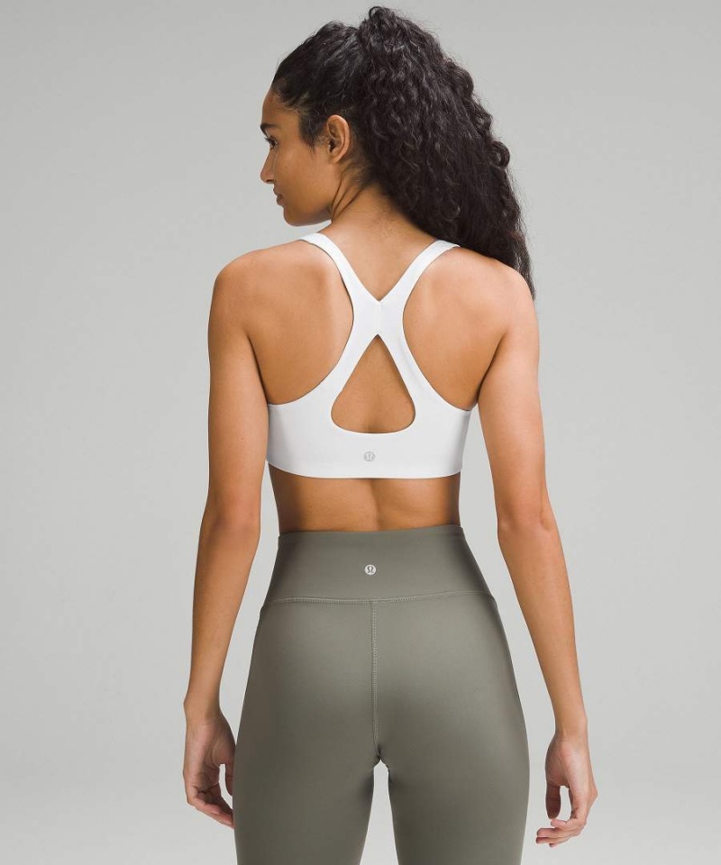 Lululemon SmoothCover Yoga Bra Light Support, B/C Cup Sport BH Dam Vita Sverige | KRYUAJ417